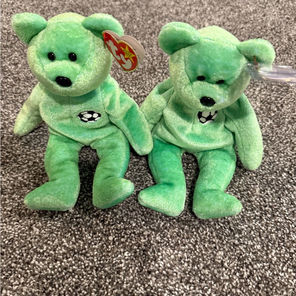 Soccer TY Beanie Baby Kicks
